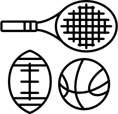Sporty icon